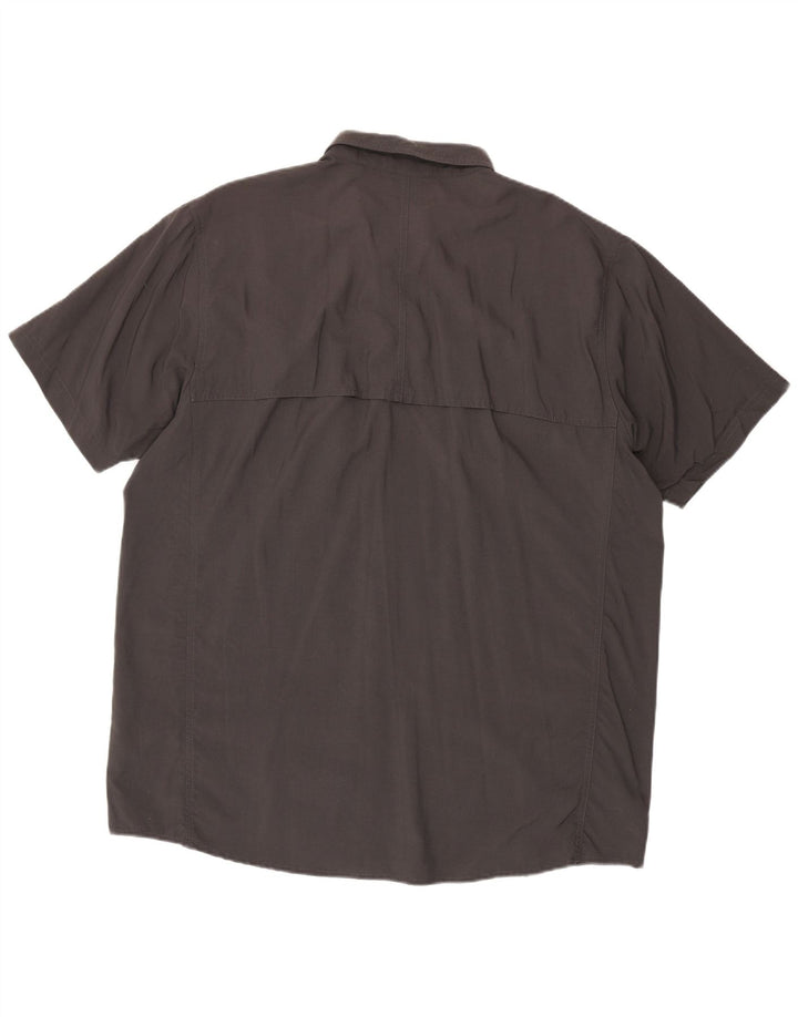 The North Face muška majica kratkih rukava 2XL sivi najlon
