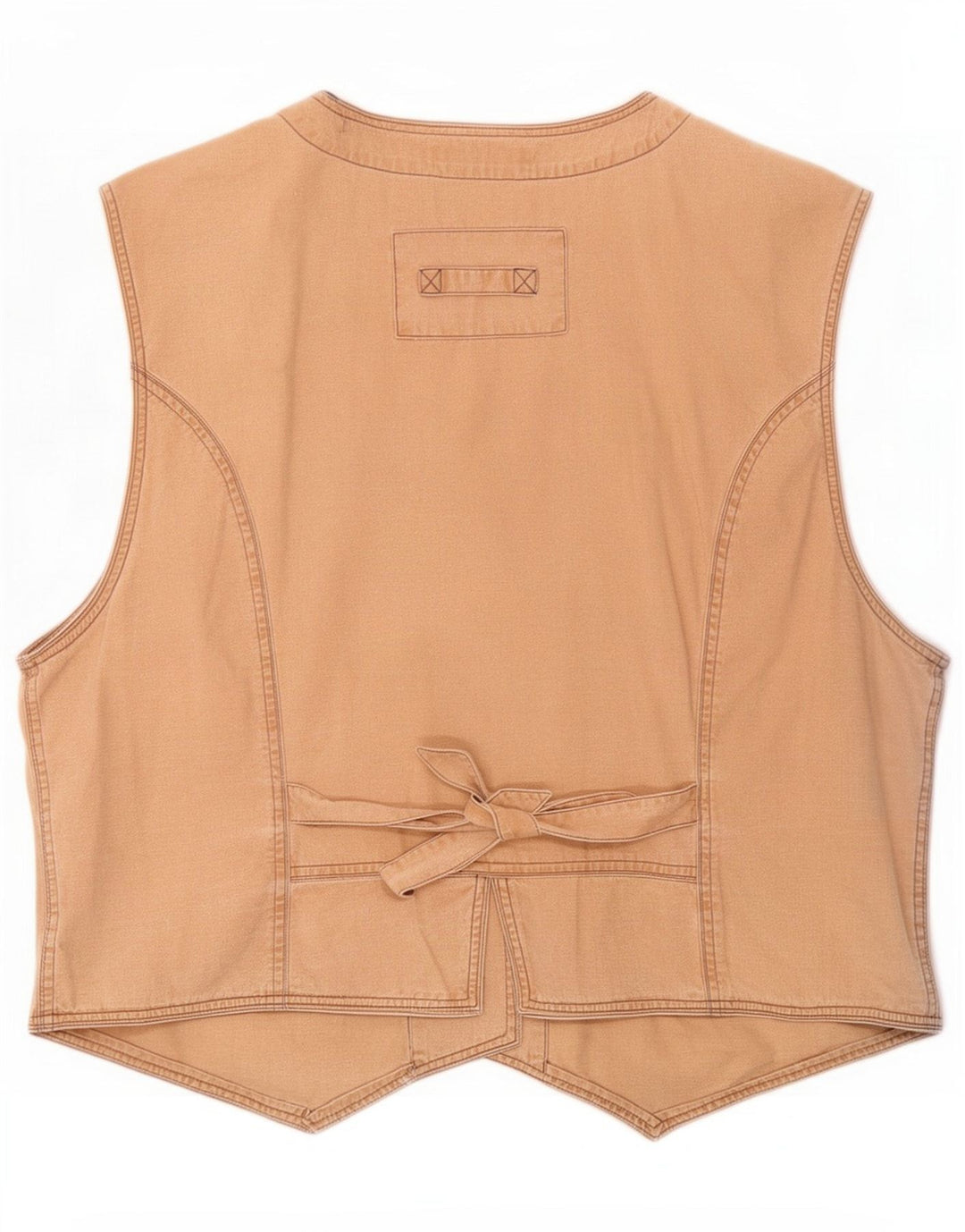 Julius Lang Ženski prsluk IT 44 Medium Beige Cotton