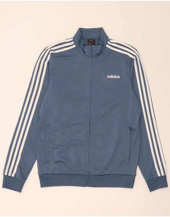 Adidas muška gornja jakna od trenirke Medium tamnoplavi poliester