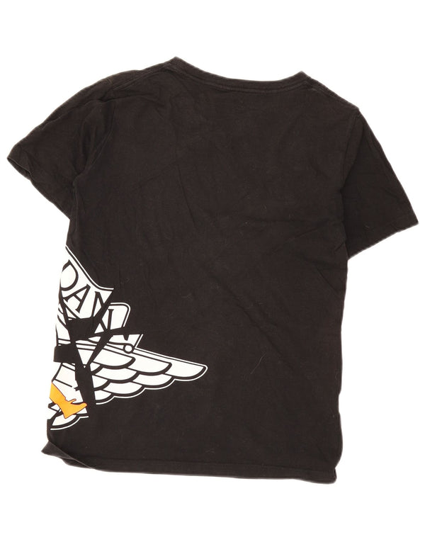Jordan Boys Regular Graphic T-Shirt Top 12-13 Years Large Black