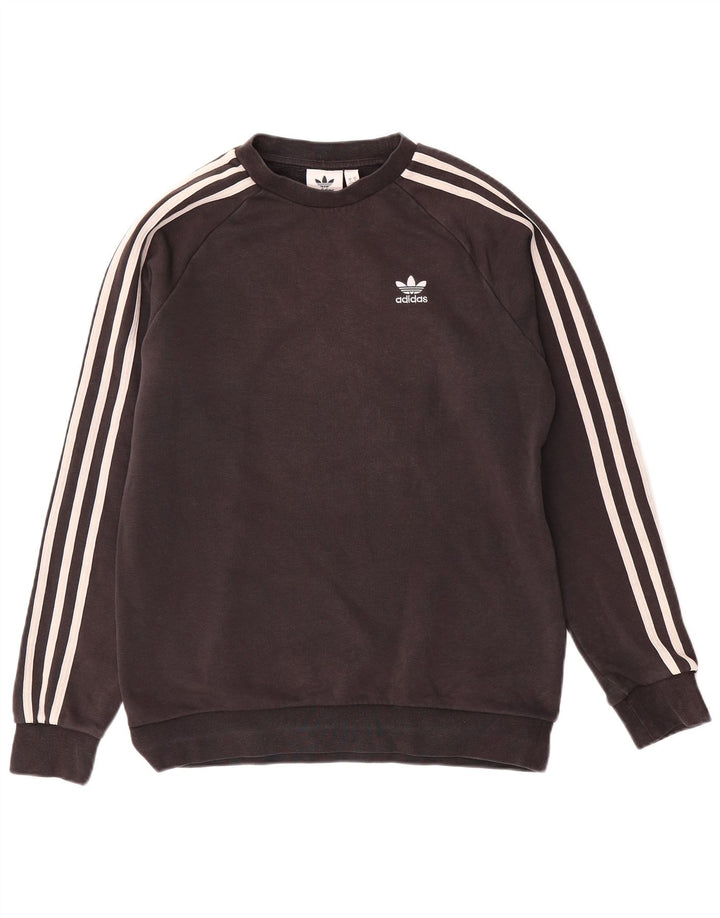 Adidas muški džemperi mali crni pamuk