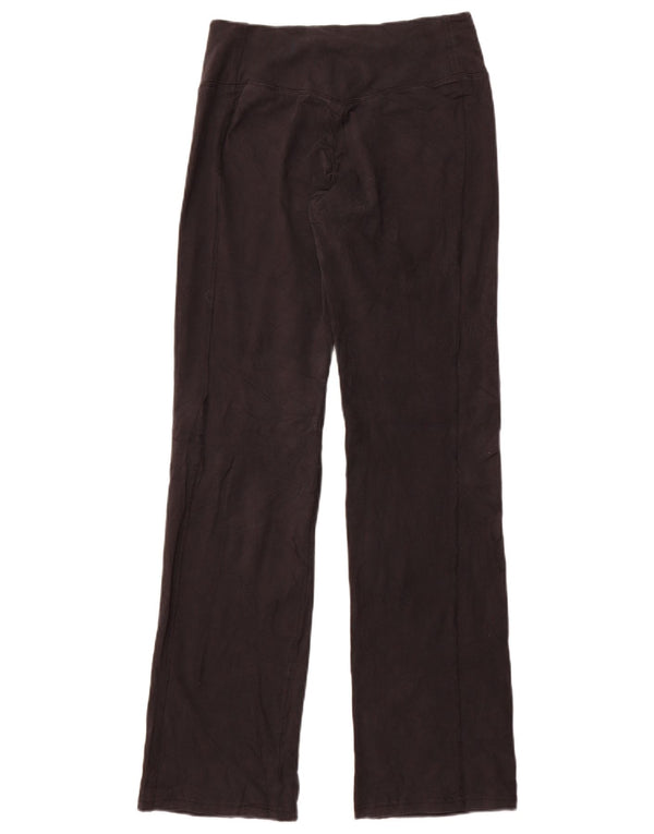 Nike Ženske Dri Fit Trenirke Hlače UK 14 Srednje crni pamuk