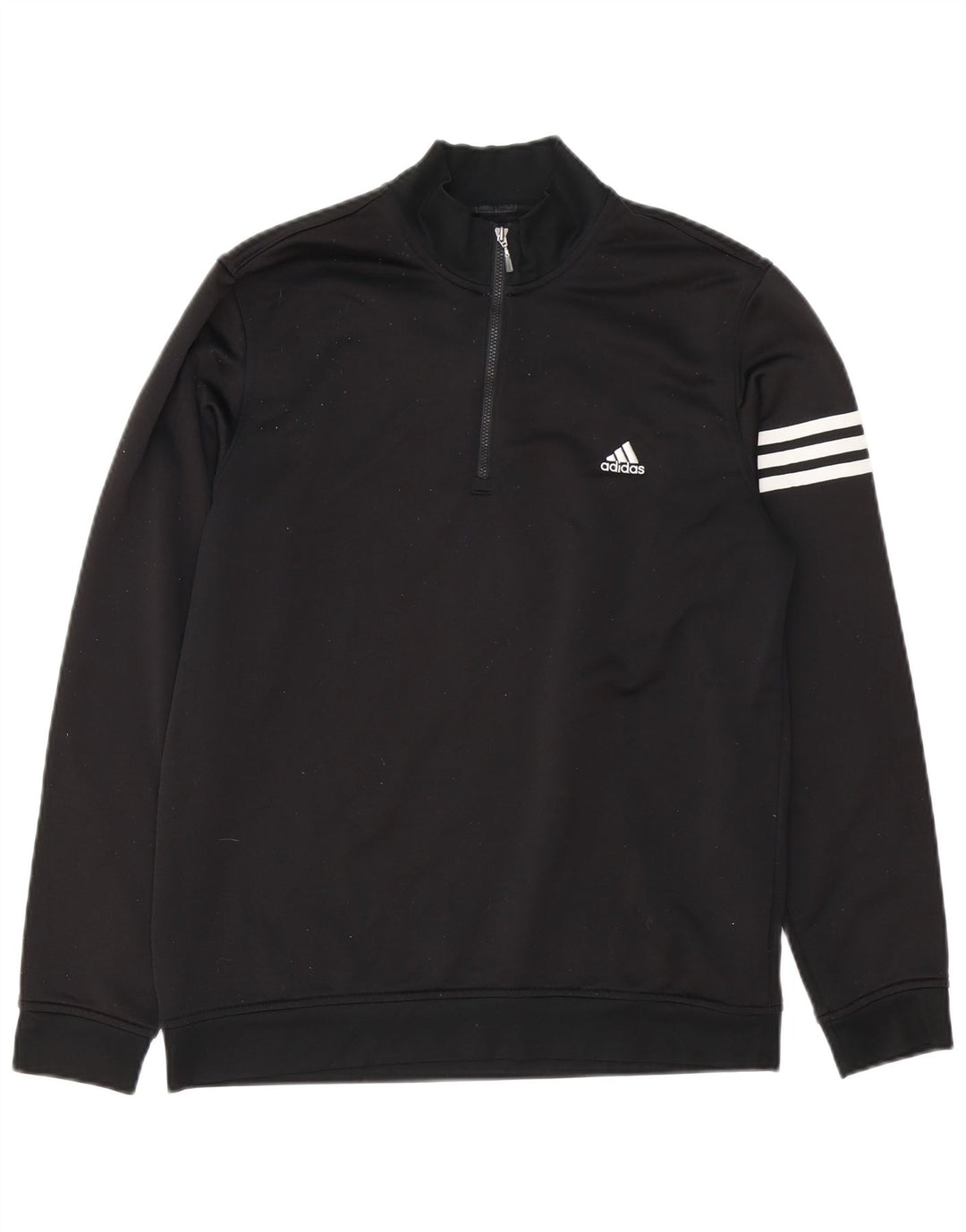 Adidas muška trenirka Climalite s izrezom i patentnim zatvaračem Srednji crni poliester