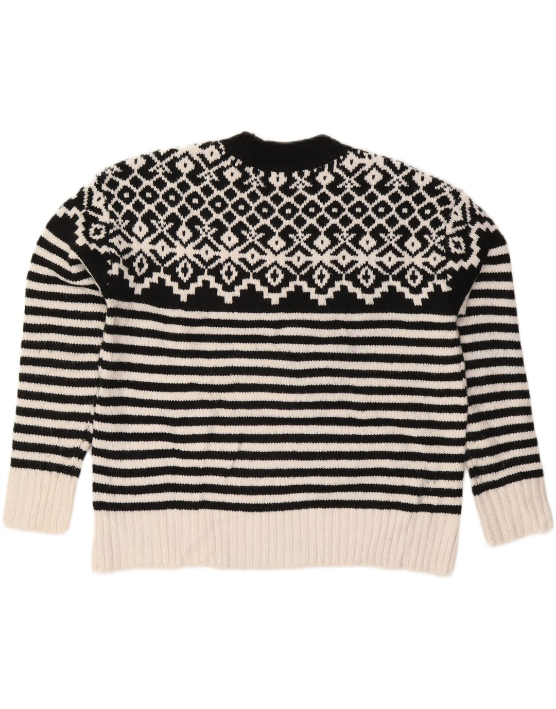 Marks & Spencer ženski džemper s okruglim izrezom UK 14 srednje crna