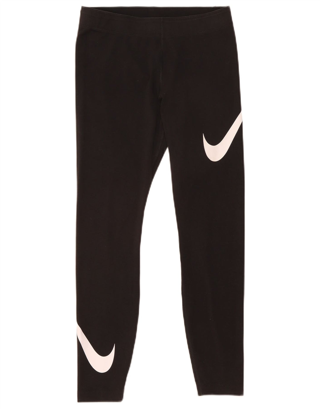 Nike ženske grafičke tajice UK 12 Srednje crni pamuk