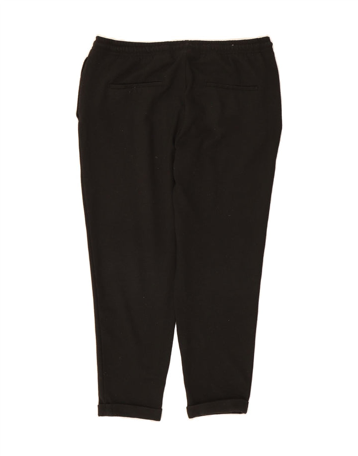 ZARA Womens Tracksuit Trousers UK 18 XL  Black Polyester Vintage Zara and Second-Hand Zara from Messina Hembry 