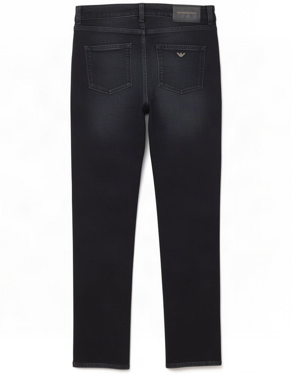 Emporio Armani Womens Skinny Jeans W29 L29 Navy Blue Cotton