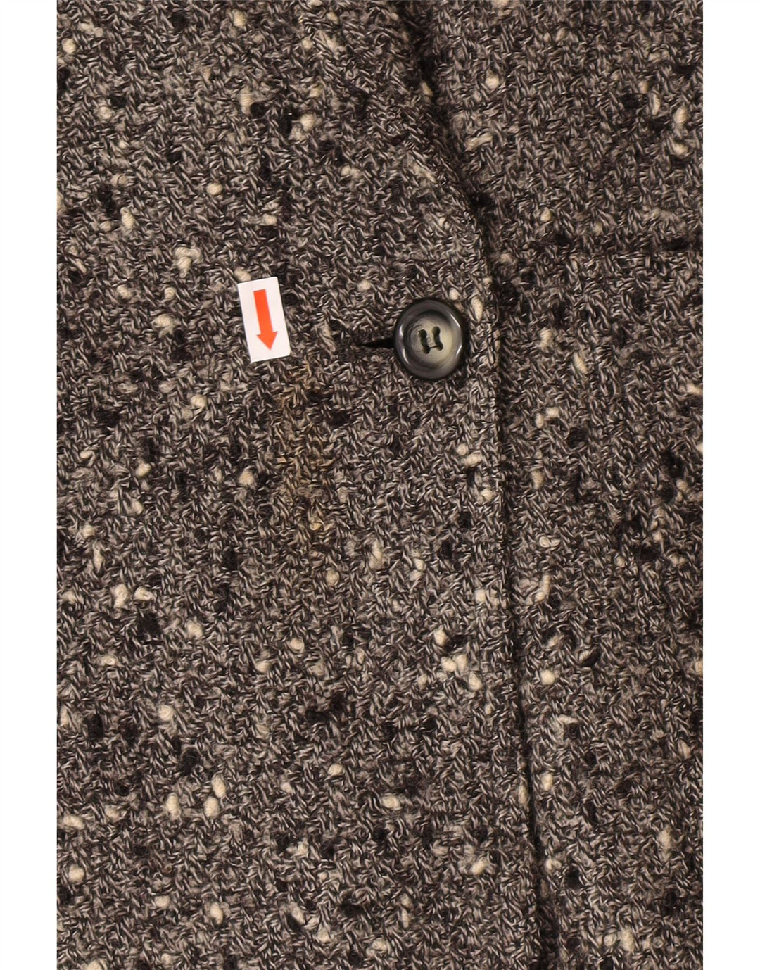 VALENTINO Ženska jakna s dvostrukim kopčanjem IT 44 srednje siva s pjegama