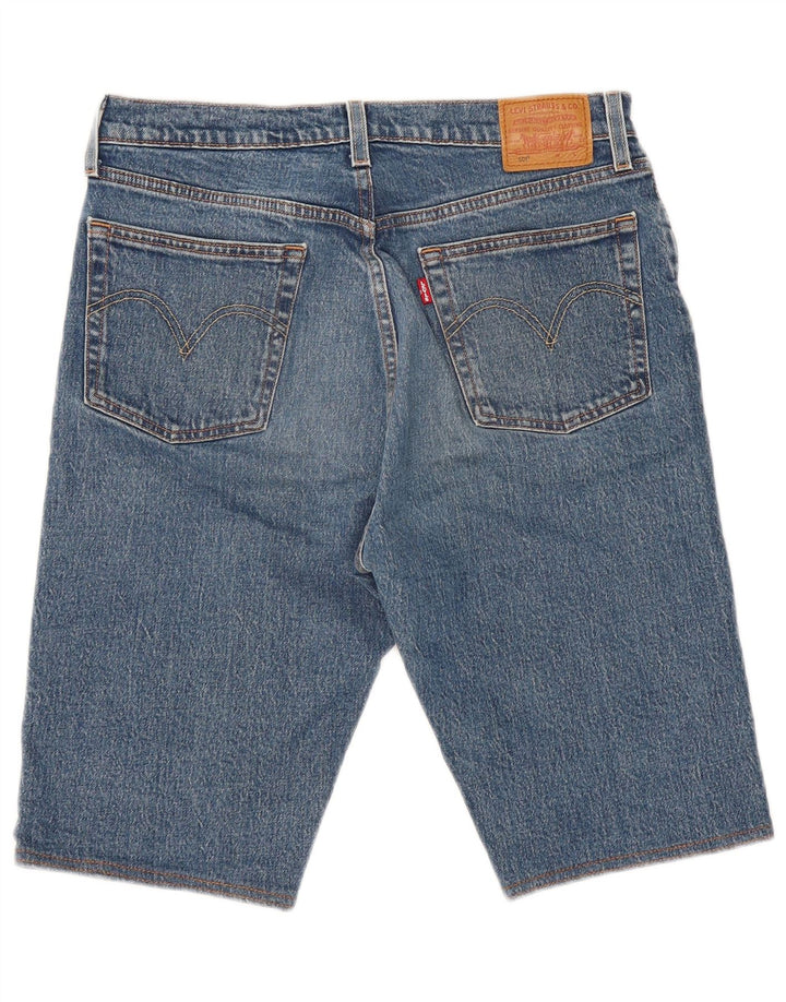 LEVI'S muške kratke traper hlače 501 W30 srednje plave