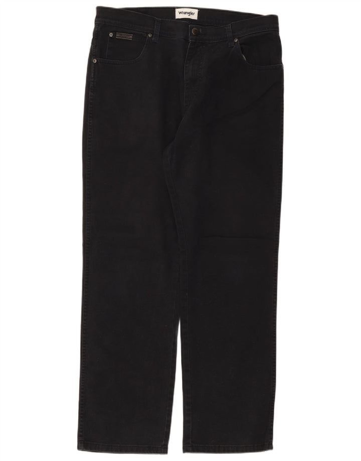 Wrangler muške ravne traperice W34 L30 crne