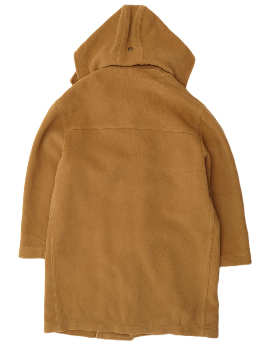 VINTAGE muški duffle kaput s kapuljačom IT 52 XL bež vuna