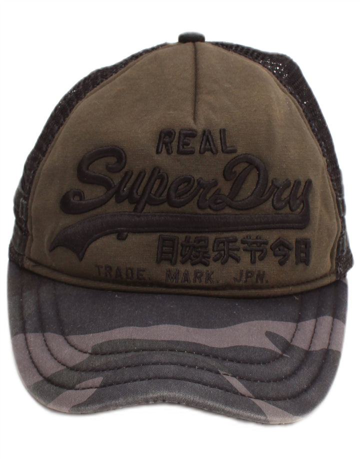 Superdry muška Graphic Trucker kapa jedne veličine od kaki viskoze