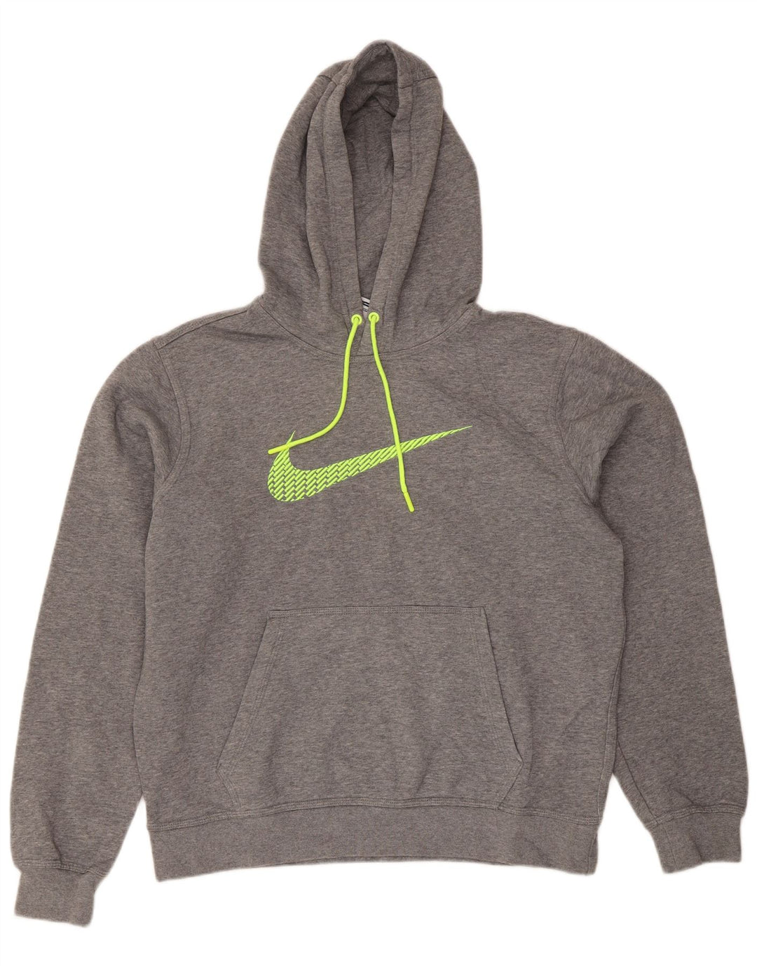 Nike muška majica s kapuljačom Regular Fit srednje sivi pamuk