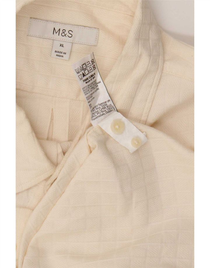 Marks & Spencer muška košulja XL bež pamuk