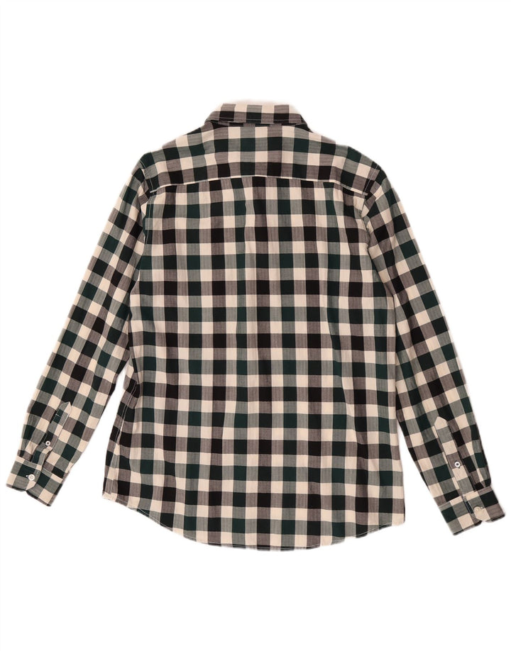Crew Clothing Muška uska košulja Srednji raznobojni pamuk od ginghama