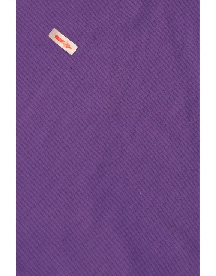 Nike Dri Fit T-Shirt Top srednje ljubičasta poliesterska boja