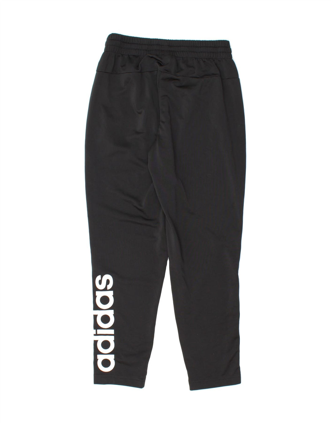 ADIDAS Womens Graphic Tracksuit Trousers UK 8/10 Small  Black Polyester Vintage Adidas and Second-Hand Adidas from Messina Hembry 