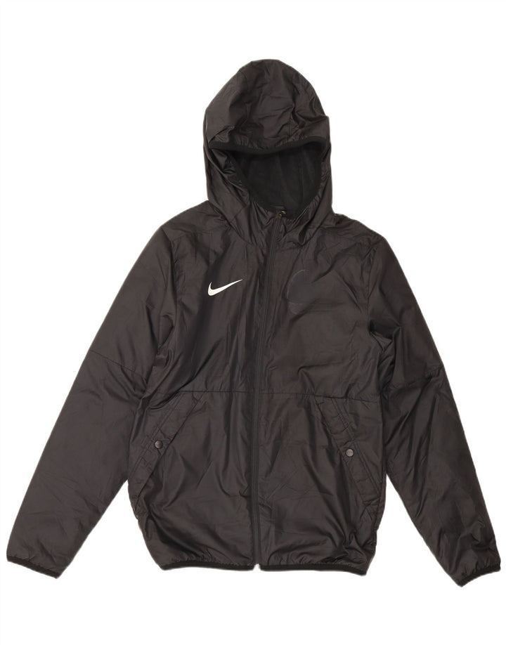 Nike muška kišna jakna s kapuljačom UK 36 mala crna