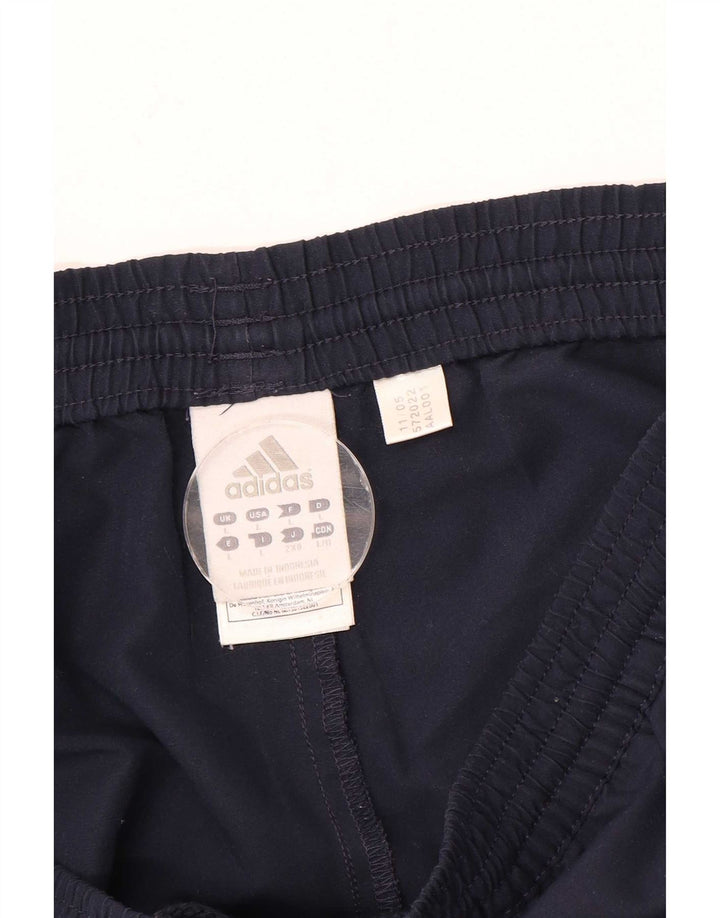 Adidas muške trenirke Hlače Joggers Large tamnoplavi poliester