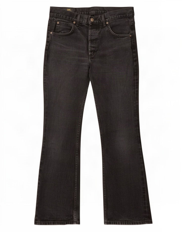 Lee Mens Denver Bootcut traperice W34 L30 crni pamuk