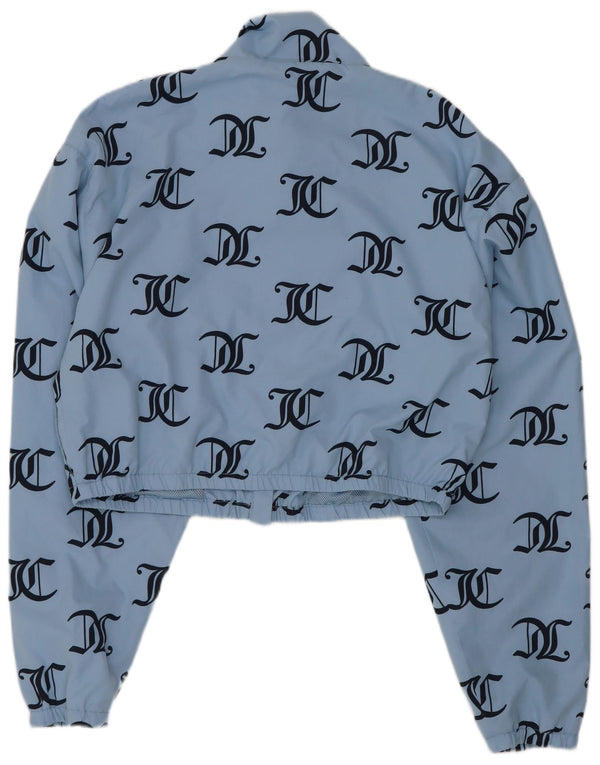Juicy Couture ženska gornja jakna trenirke Graphic Crop UK 14 Large Blue