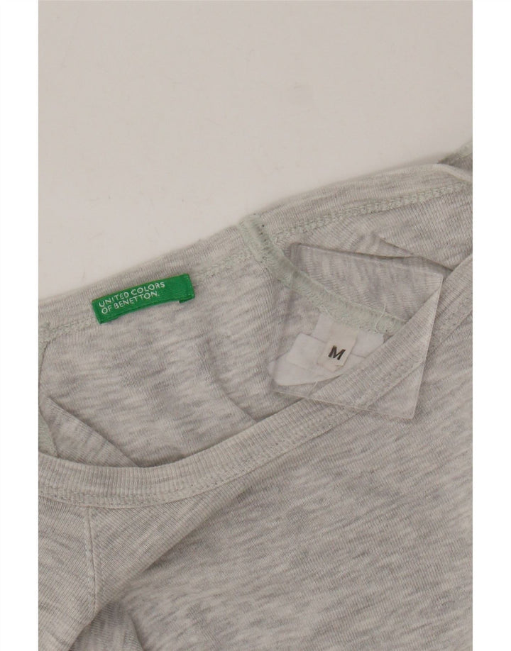 Benetton ženska majica kratkih rukava UK 12 srednje sive fleke