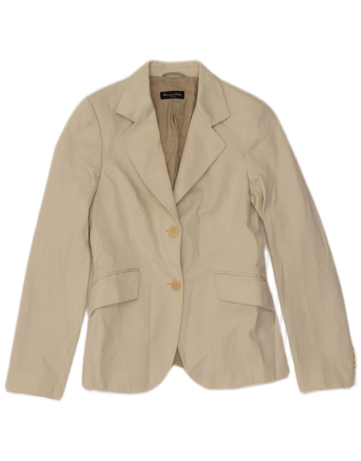 Massimo Dutti muška jakna s 2 gumba EU 38, mala pamučna boja