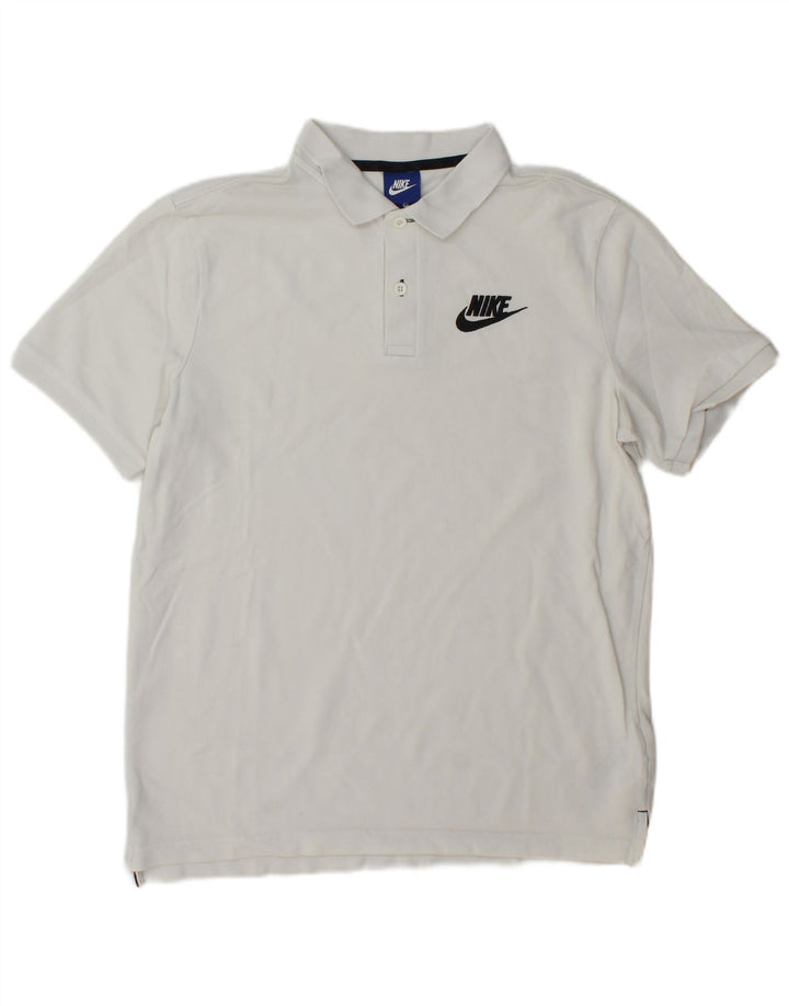 Nike muška polo majica Srednje bijeli pamuk
