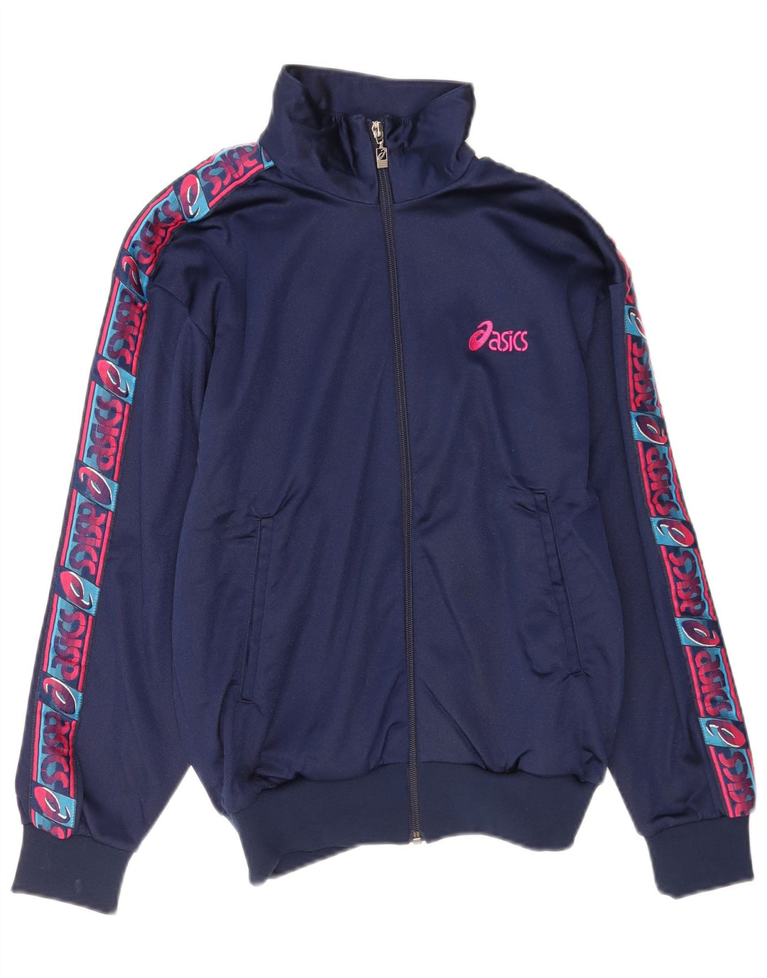 Asics ženska gornja jakna trenirke IT 42 Medium tamnoplavi poliamid