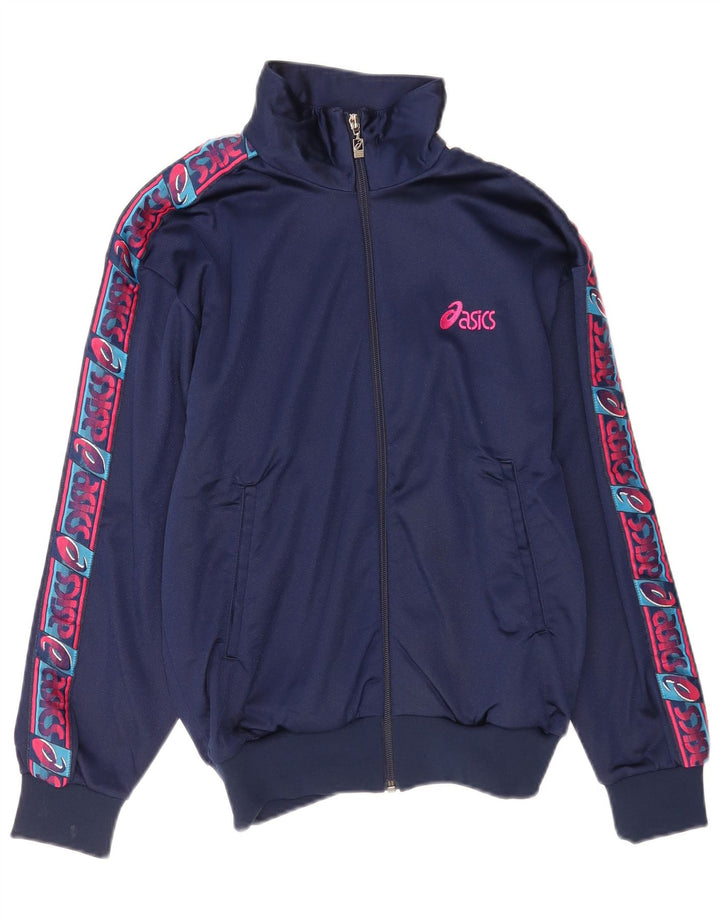 Asics ženska gornja jakna trenirke IT 42 Medium tamnoplavi poliamid