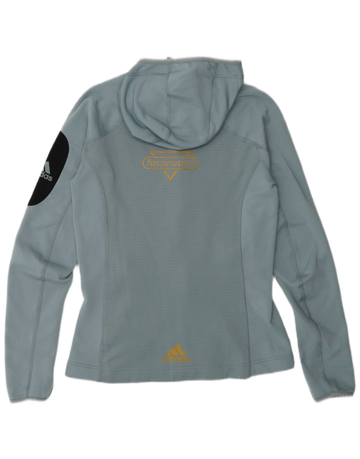 Adidas ženska gornja jakna za trenirku Terrex UK 12 srednje plave boje