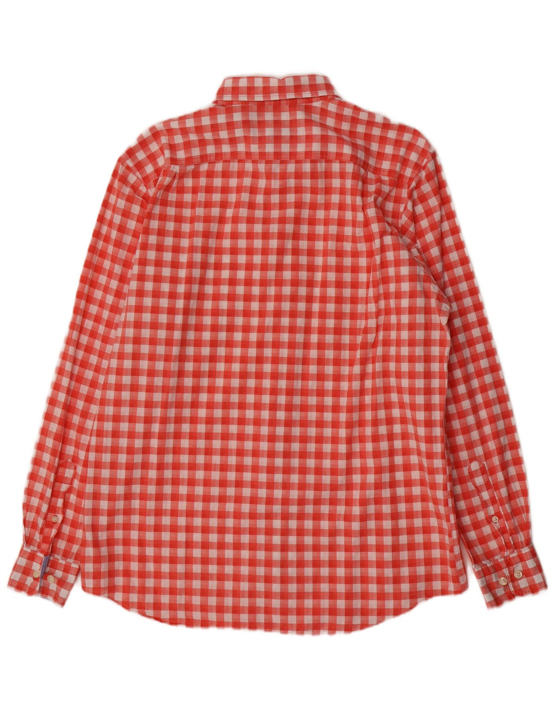 Nautica muška košulja srednje crvene boje od gingham pamuka