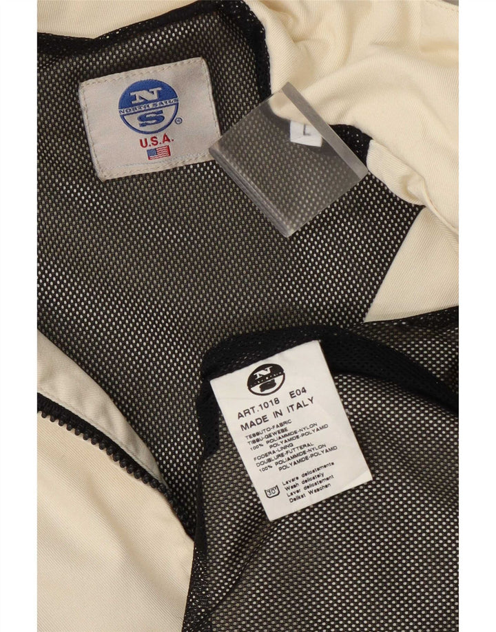Muška kišna jakna North Sails UK 40 Large Off White Polyamide