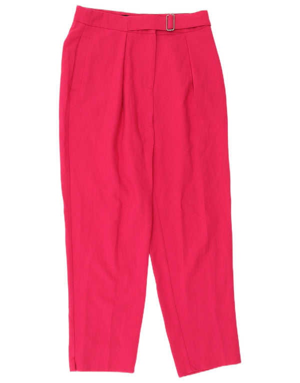 Topshop ženske chino hlače s klinovima UK 10 male W28 L25 ružičasti poliester