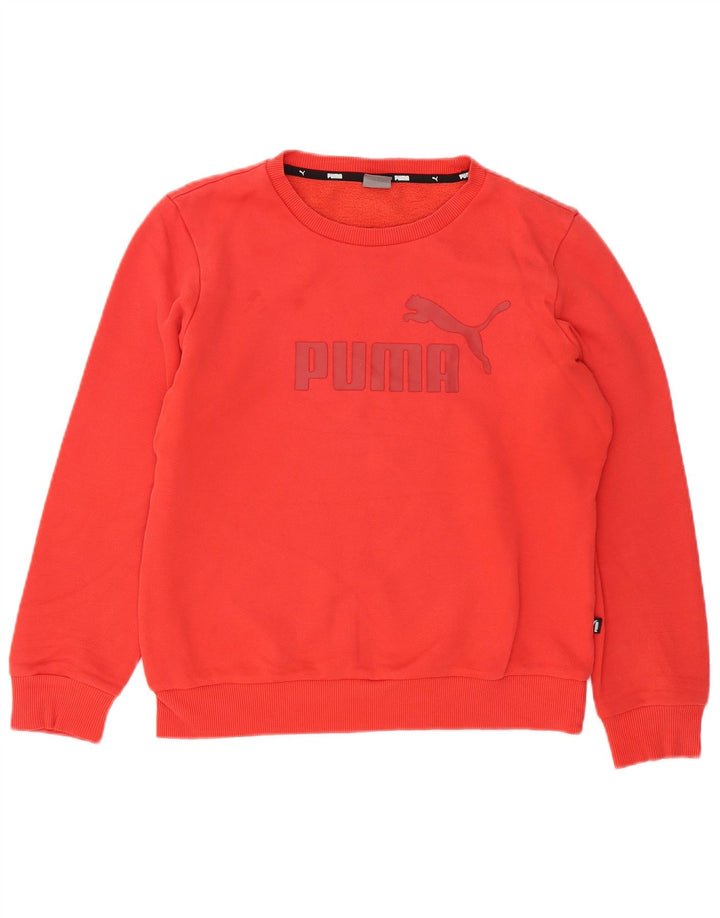 Puma muški džemper s grafičkim motivima, mali crveni