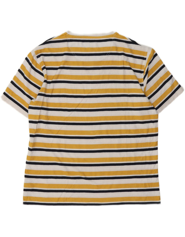 Barbour muška majica kratkih rukava XL pamuk na žute pruge