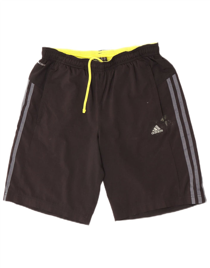 Sportske kratke hlače Adidas Climacool za dječake 15-16 godina, crni poliester