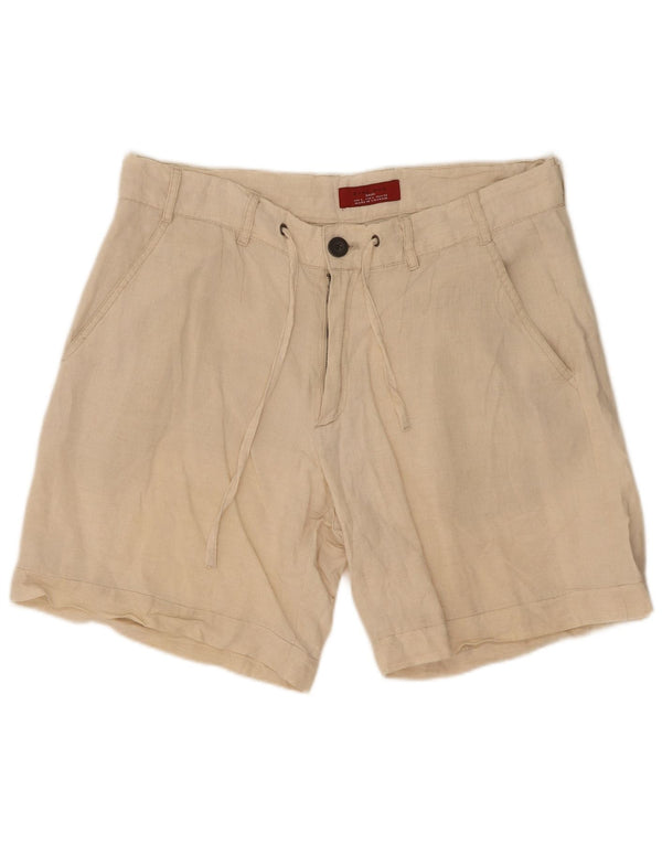 Zara muške chino kratke hlače Large W32 Bež