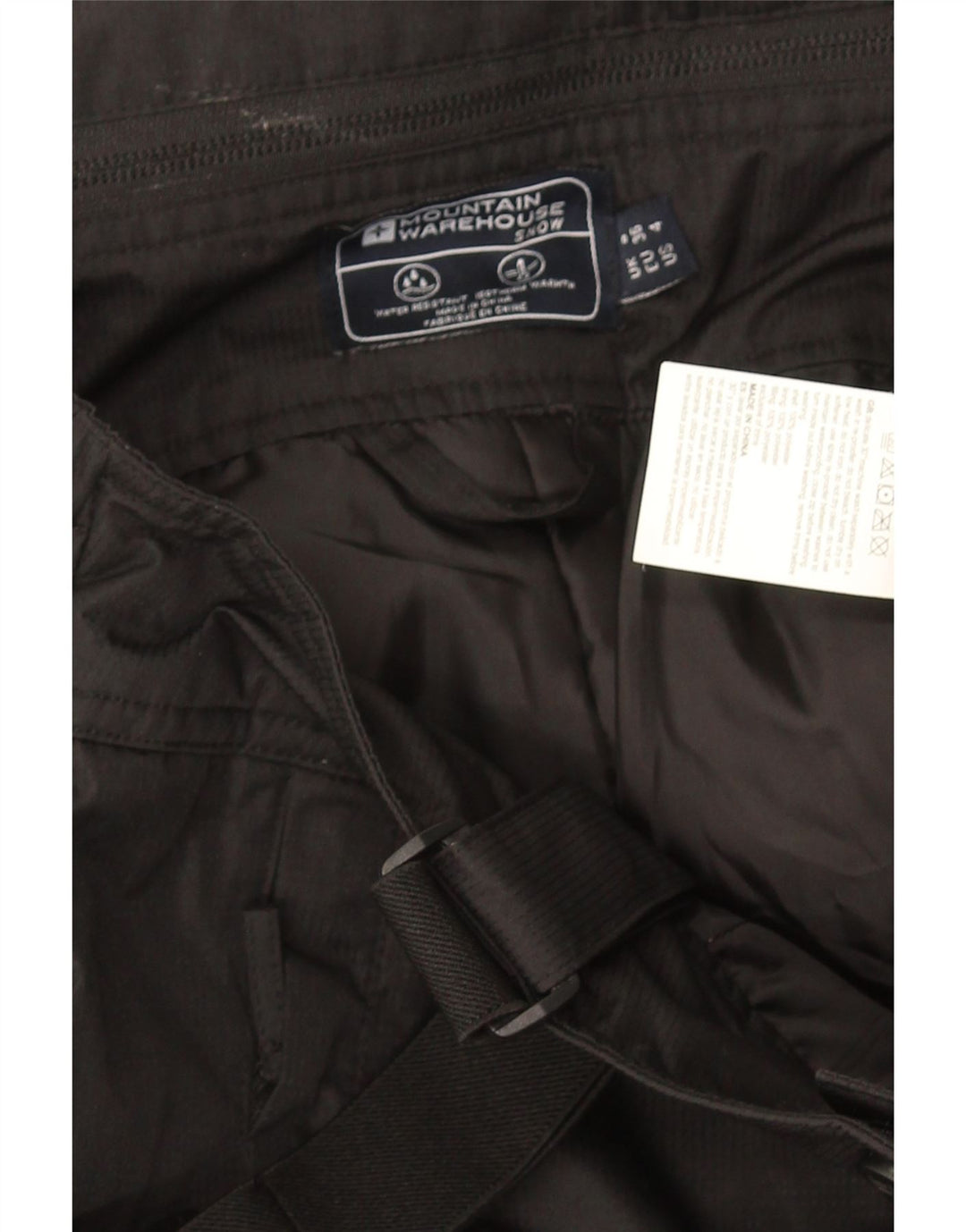 Mountain Warehouse Ženske Dungarees Skijaške hlače UK 8 Male crne