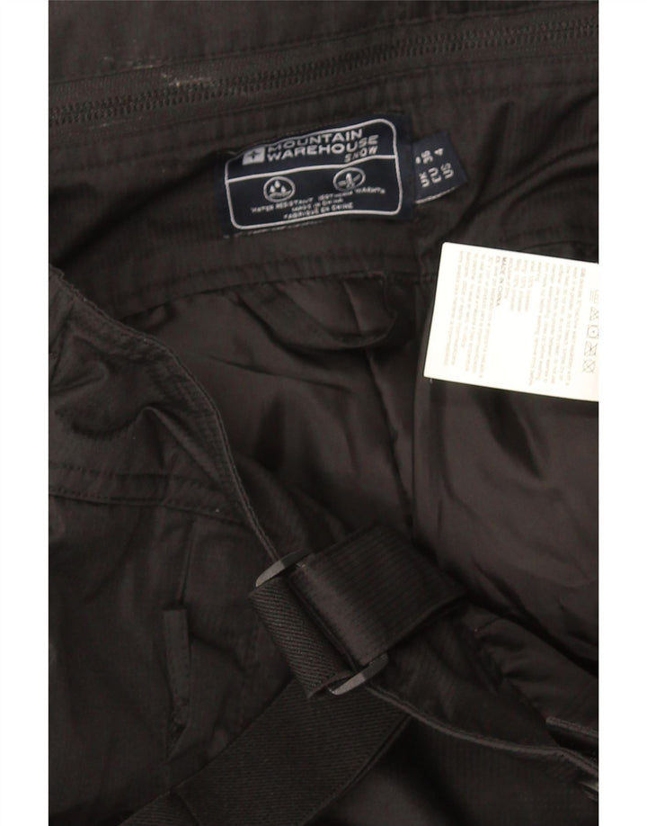 Mountain Warehouse Ženske Dungarees Skijaške hlače UK 8 Male crne