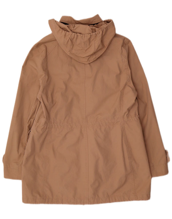 Crew Clothing Ženska parka jakna s kapuljačom UK 14 Large Beige Cotton