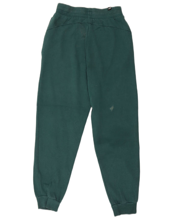 Puma Ženska trenirka Hlače Joggers UK 6 XS Zeleni pamuk