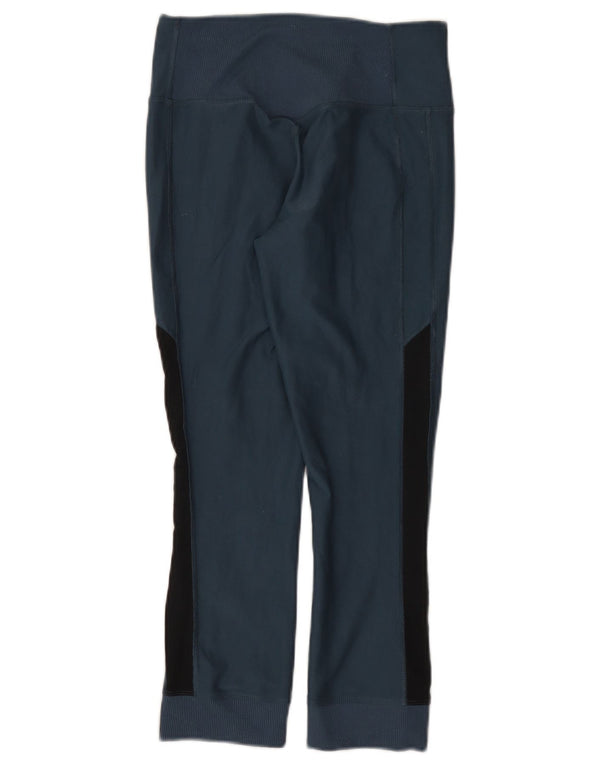 Nike ženske Dri Fit tajice UK 4 XS tamnoplavi poliester