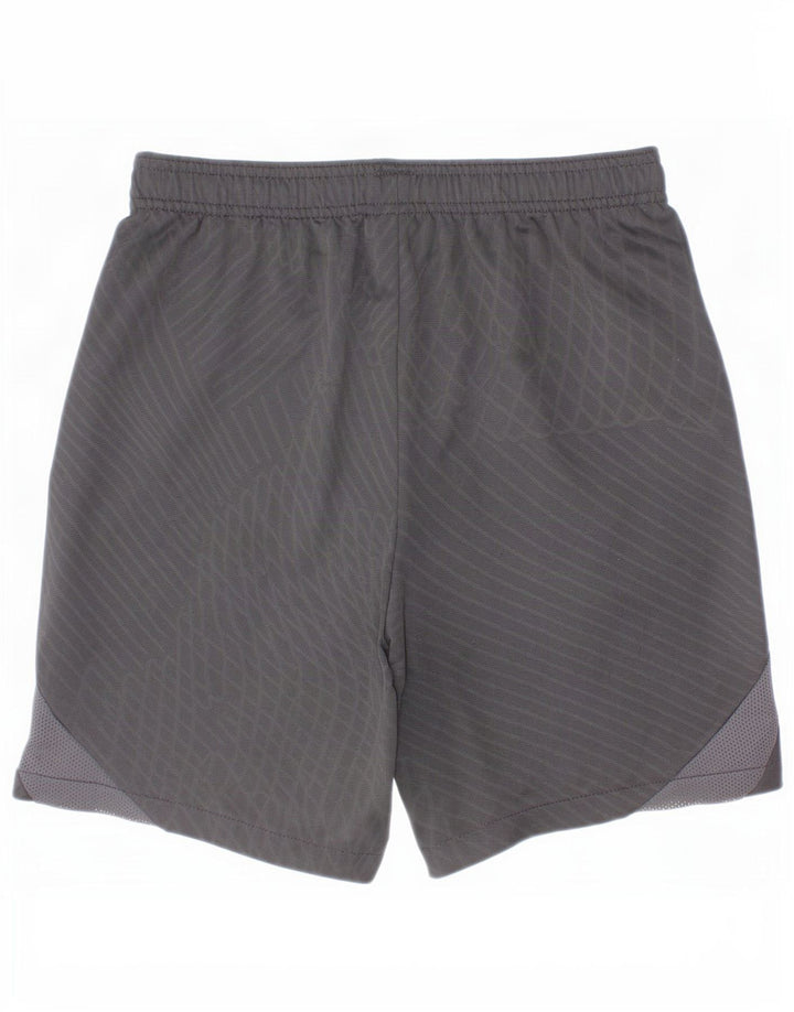 Nike Boys Dri Fit sportske kratke hlače 12-13 godina, veliki crni karirani poliester