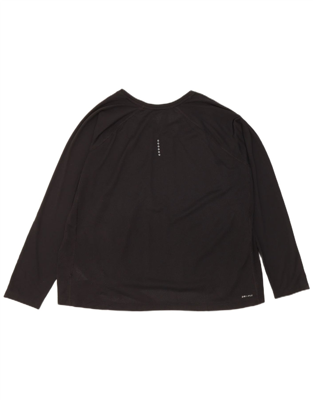 Nike Ženska Dri Fit majica dugih rukava UK 22 3XL crni poliester