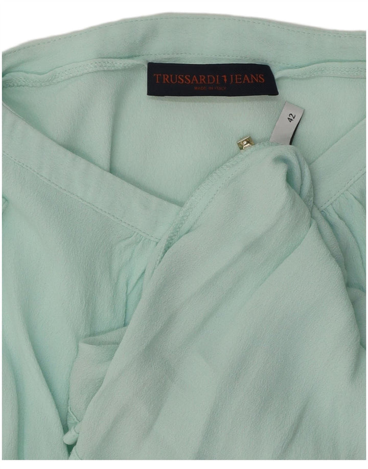 Trussardi Jeans Ženska bluza Top IT 42 Srednje zelena