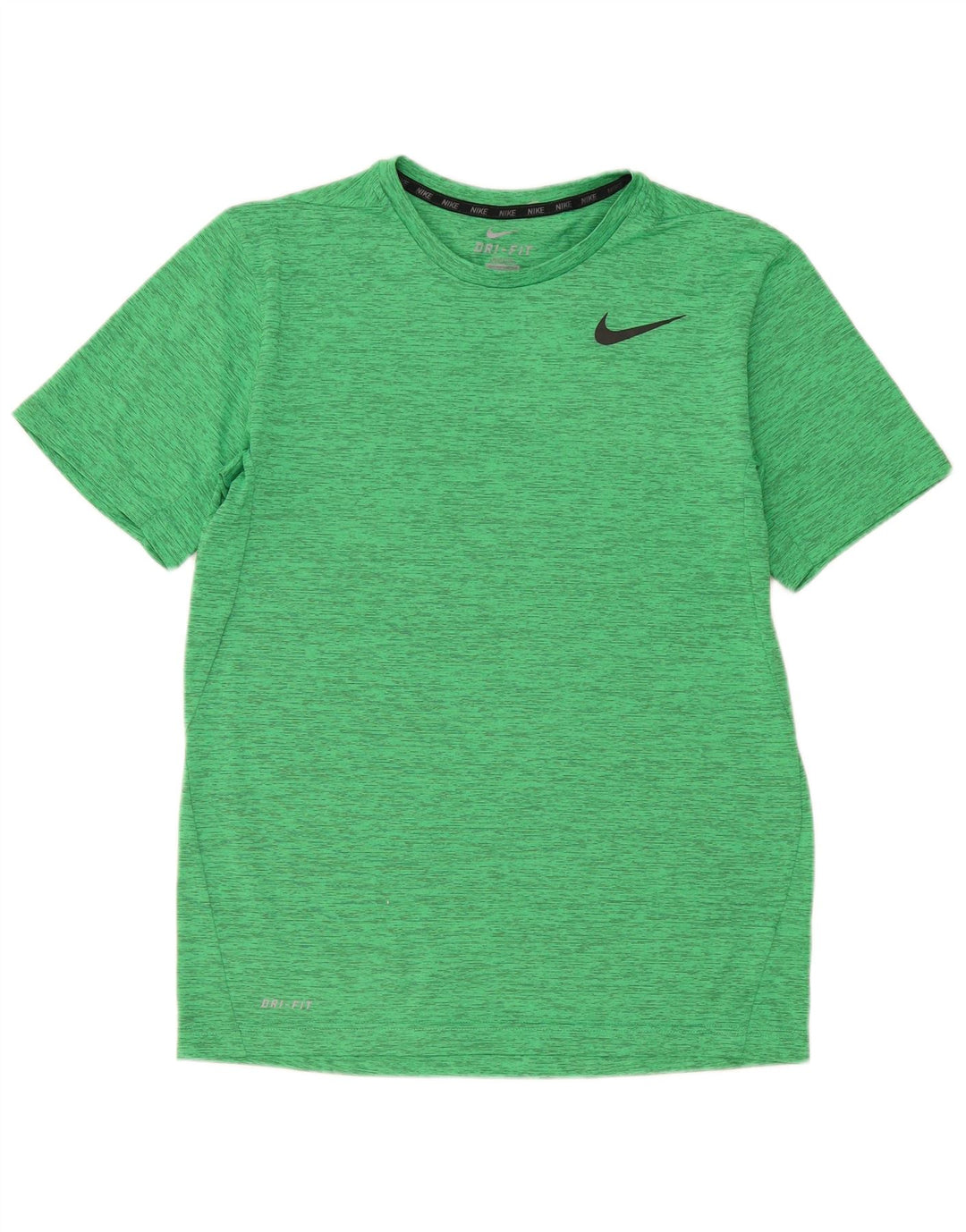 Nike Dri Fit majica kratkih rukava Srednje zeleni flekirani poliester