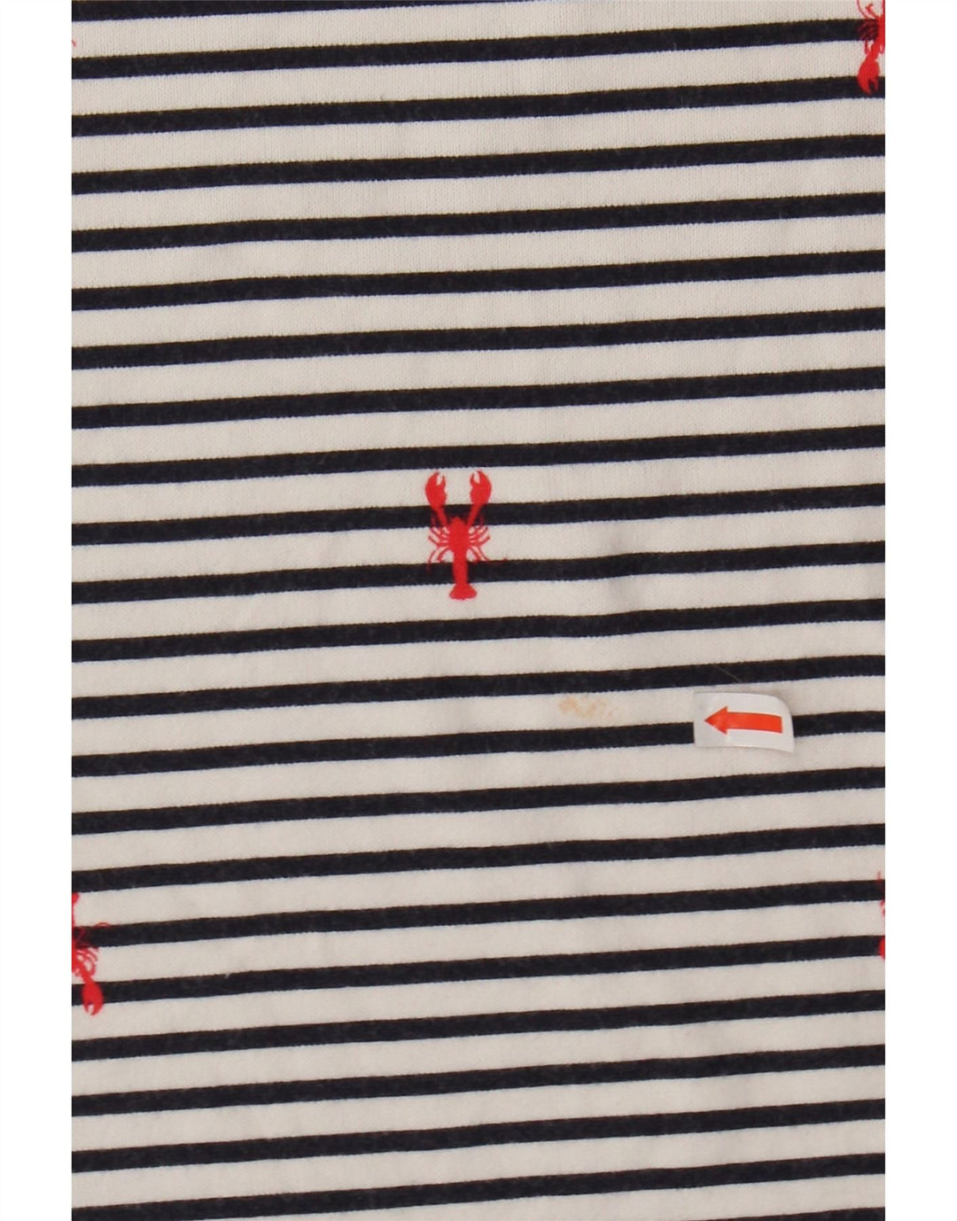 JOULES Ženska majica dugih rukava UK 14 Velike bijele pruge