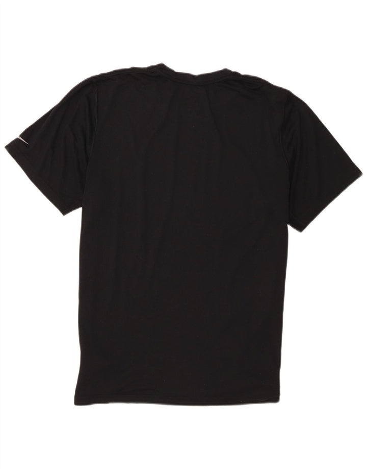 Nike Dri Fit Graphic T-Shirt Top Srednje crni poliester