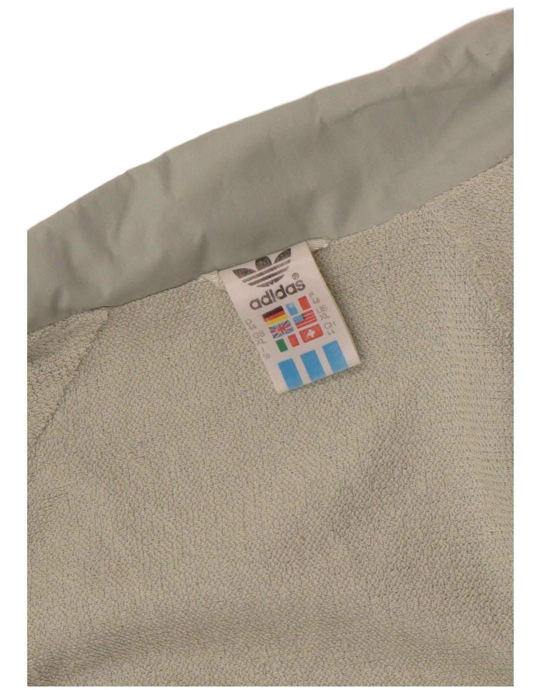 Adidas ženska bomber jakna UK 18 XL Zeleni karirani pamuk